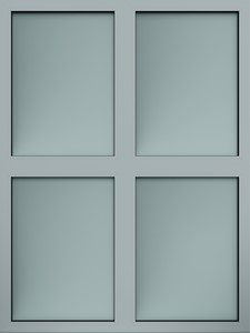 Stålvindu — fast veggfelt – design for Stålvinduer
